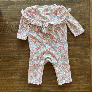 Janie and Jack Floral Romper